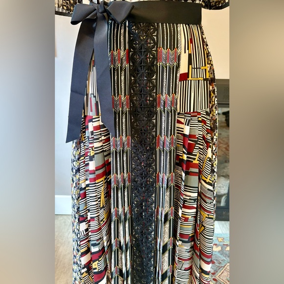 Byron Lars Anthropologie Paillette Pleated Dress - Picture 10 of 14